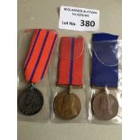 Police & Fire Brigade : Medals - Metropolitan Poli