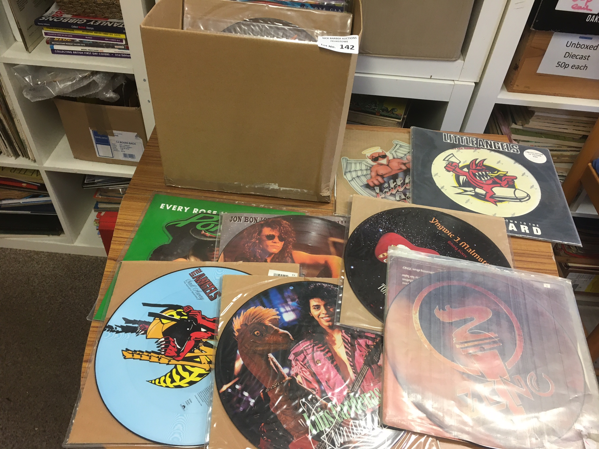 Records : 23 Heavy Metal/Rock - 12" picture discs