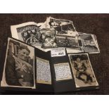Speedway : Photograph album 1940's/50's & some loo