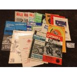 Motor Cycling : Collection of programmes inc Mallo