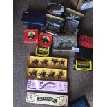 Diecast : Box of various boxed models inc Britains