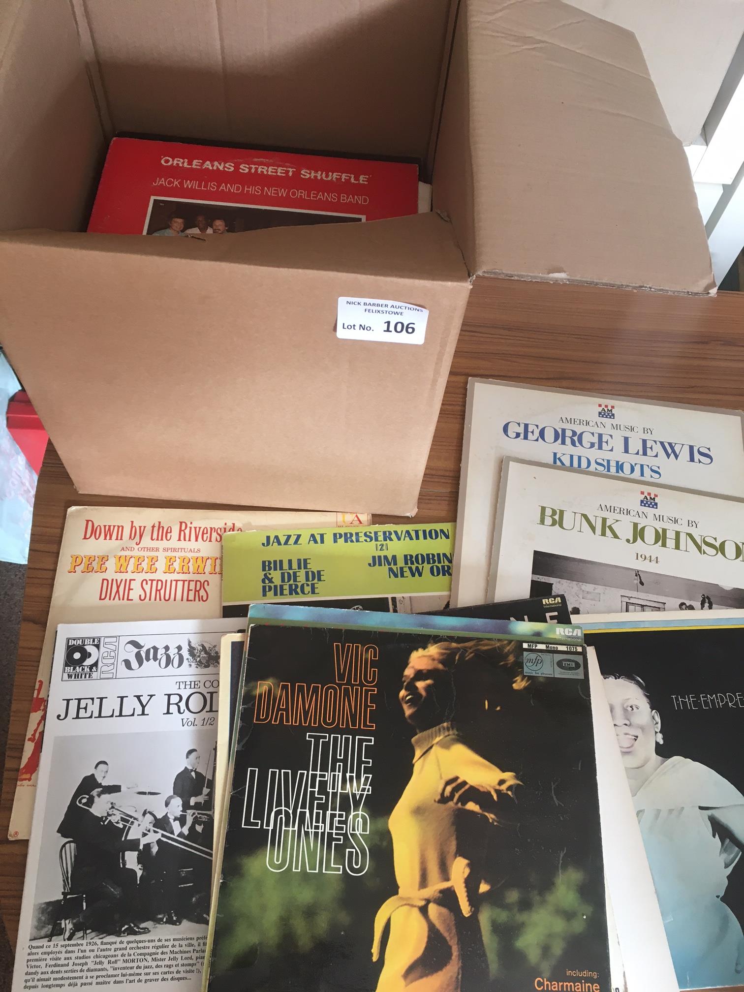 Records : Jazz - Box of 40+ albums inc Johnson, L