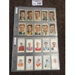 Football : Cigarette cards - Ardath 1934 famous fo