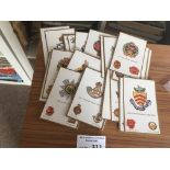 Postcards : Regimental badges cards - Bale & Polde