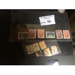 Stamps : AUSTRALIA - small collection of stamps in