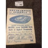 Speedway : Southampton - Bristol v Hackney Wick 23