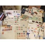 Stamps : Interesting lot of stamps inc China, a fe