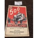 Motor Racing : Brooklands - 9th International 500