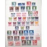 Stamps : GERMANY Blue Stockbook with Good Bundesp