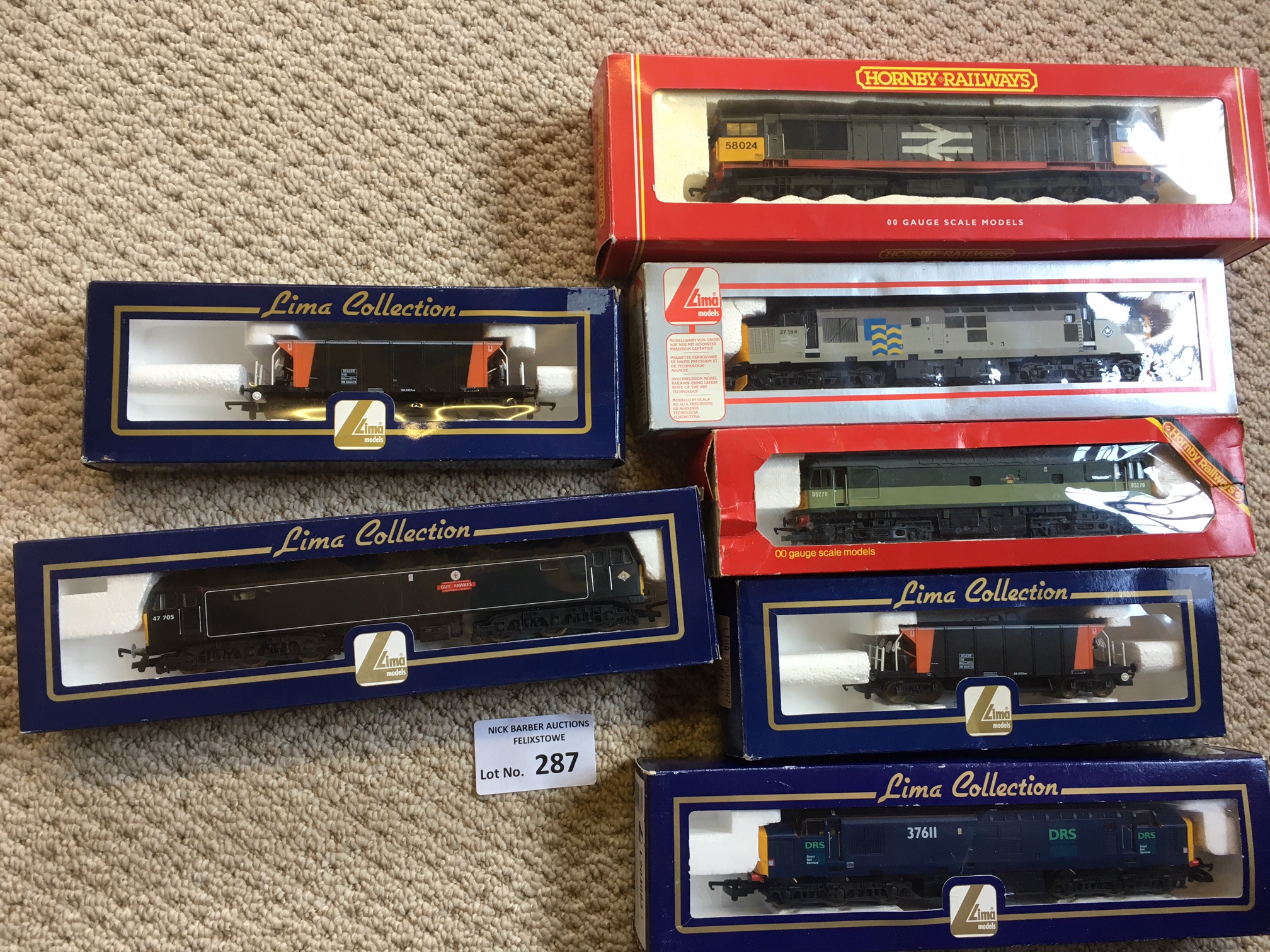 Diecast : Hornby/Lima all boxed inc R2125B, mostly
