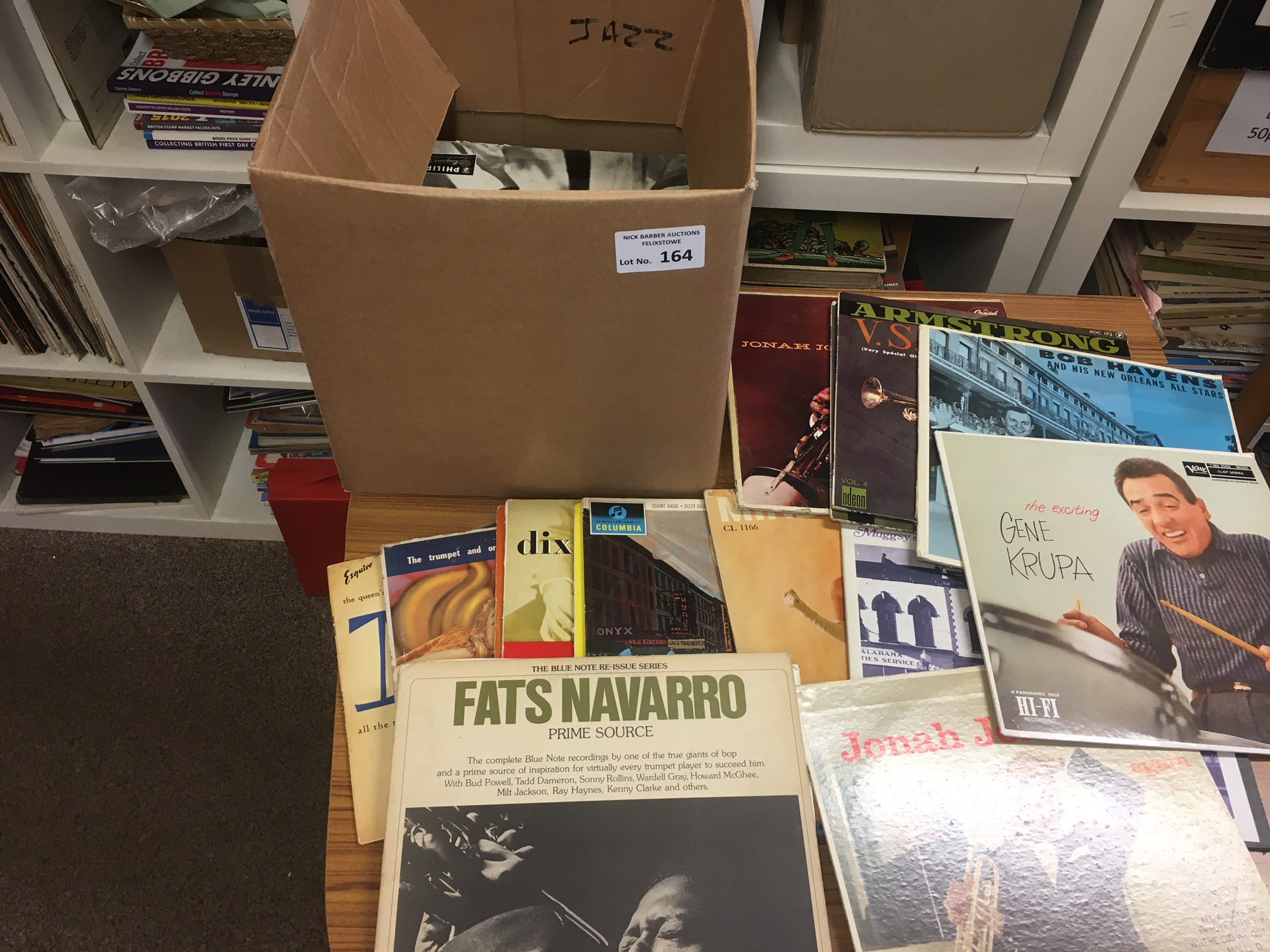 Records : Jazz - box of albums 40+ inc Navarro, Jo