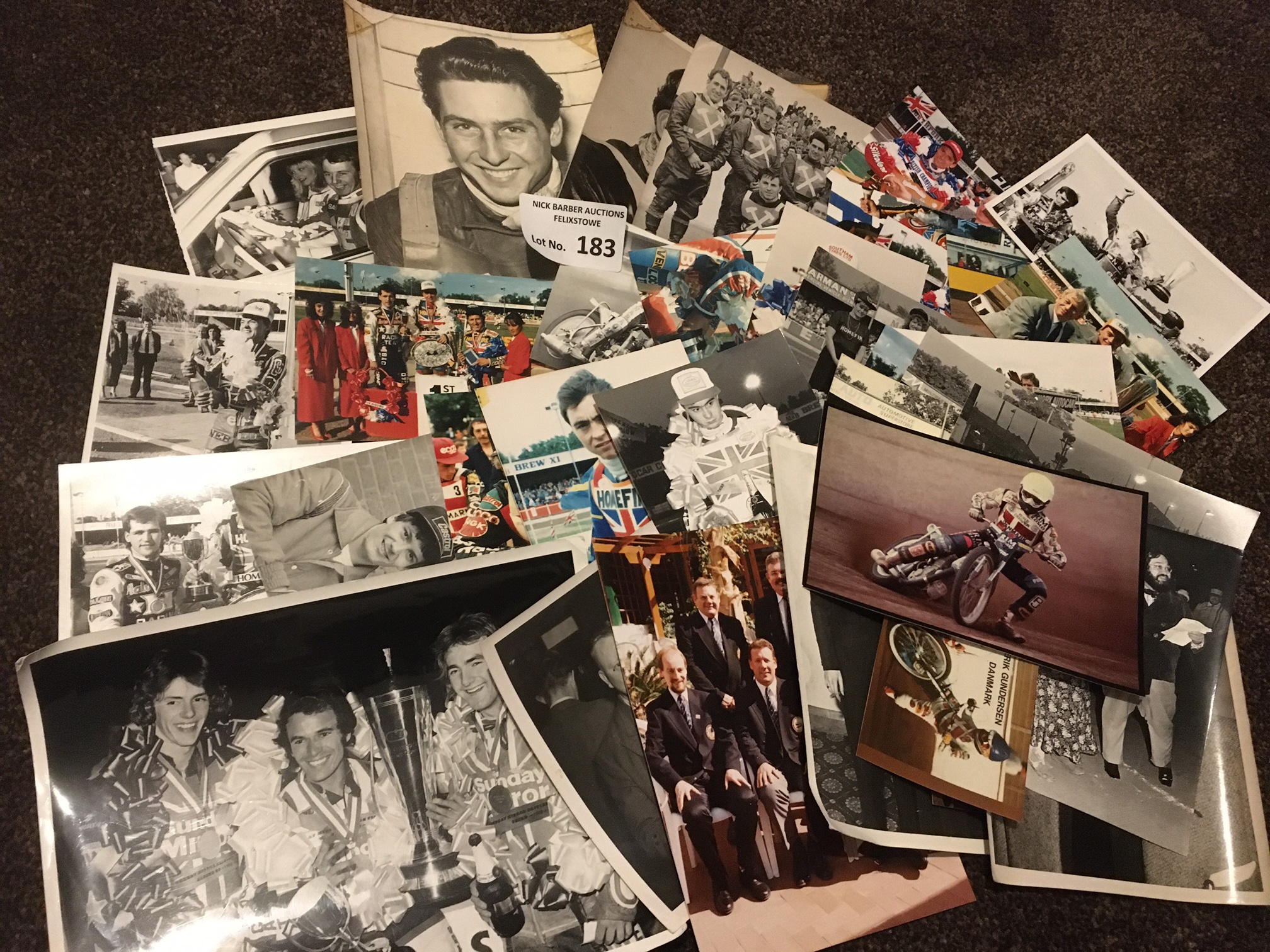 Speedway : Collection of photographs - mostly b/w