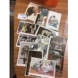 Postcards : Dogs/cats -x50 art/RP's - mostly dogs