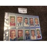 Football : Cigarette Cards - Phillips 1936 Soccer