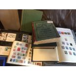 Stamps : Box of various albums World, GB, early QE