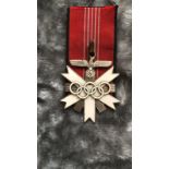 Militaria : German WW2 Olympic neck Order badge, m