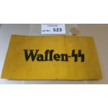 Militaria : German WW2 Waffen SS Helpers armband - GVF