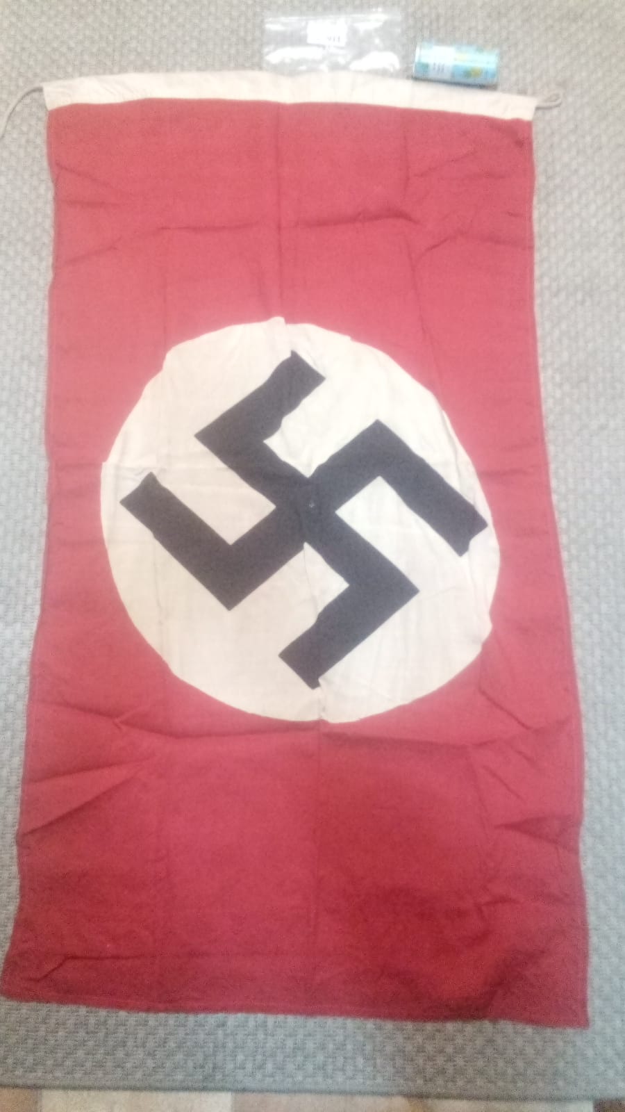 Militaria : German WW2 Flag a 5x3 feet good condit