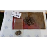 Militaria : German WW2 RLB Air Raids armband and l