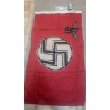 Militaria : German WW2 Flag a 5x3 feet good condit