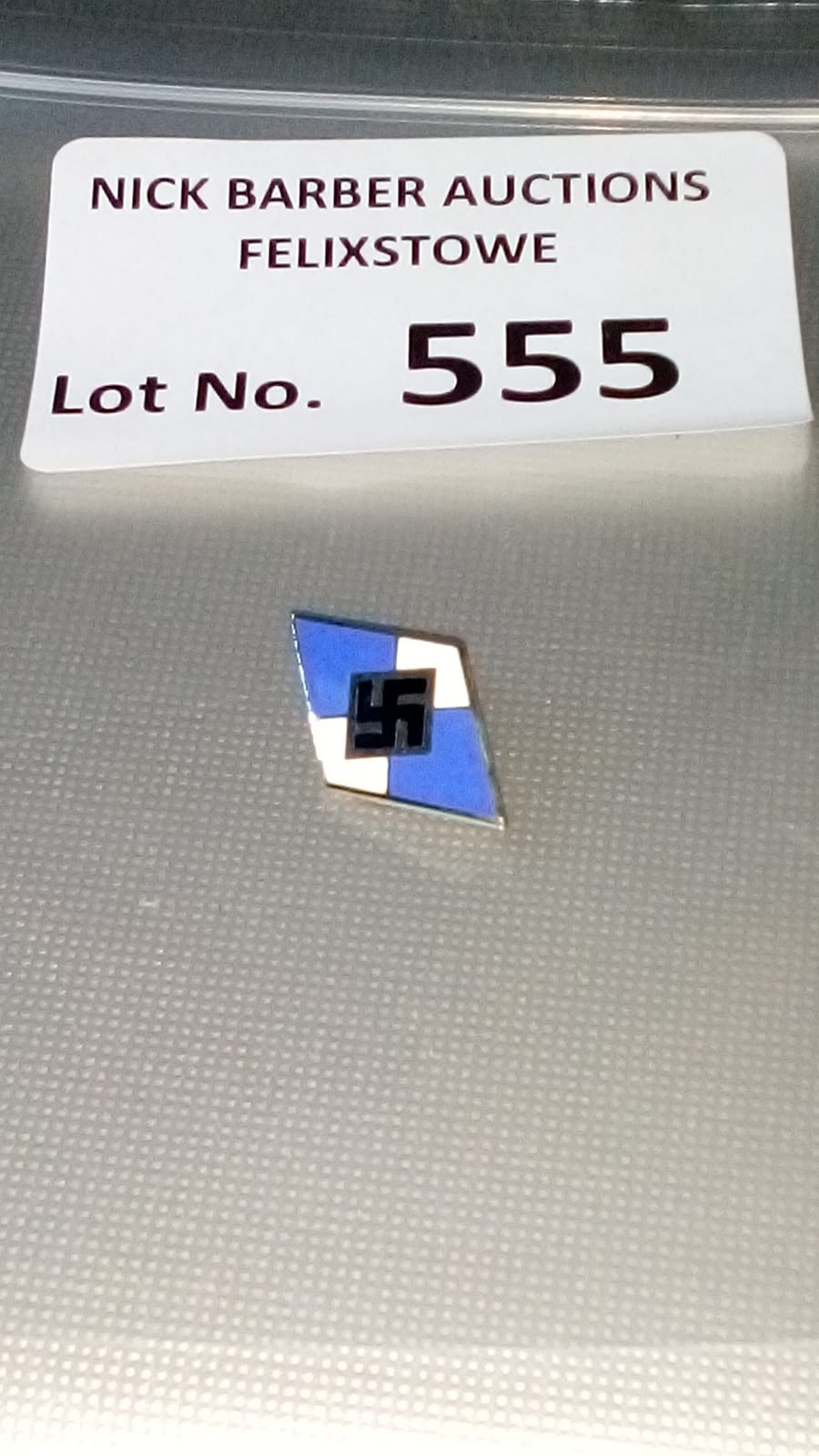 Militaria : German WW2 Hitler Youth Diamond lapel