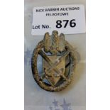 Militaria : German WW2 Assault badge from a Marksm