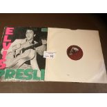 Records : ELVIS PRESLEY a rarity UK 1st press Rock