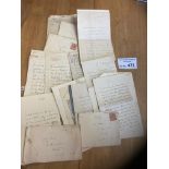 Collectables : Ephemera - correspondence / letters