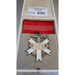 Militaria : German Olympic Order, neck badge, make