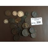 Coins : GB - George II & III selection of coins si