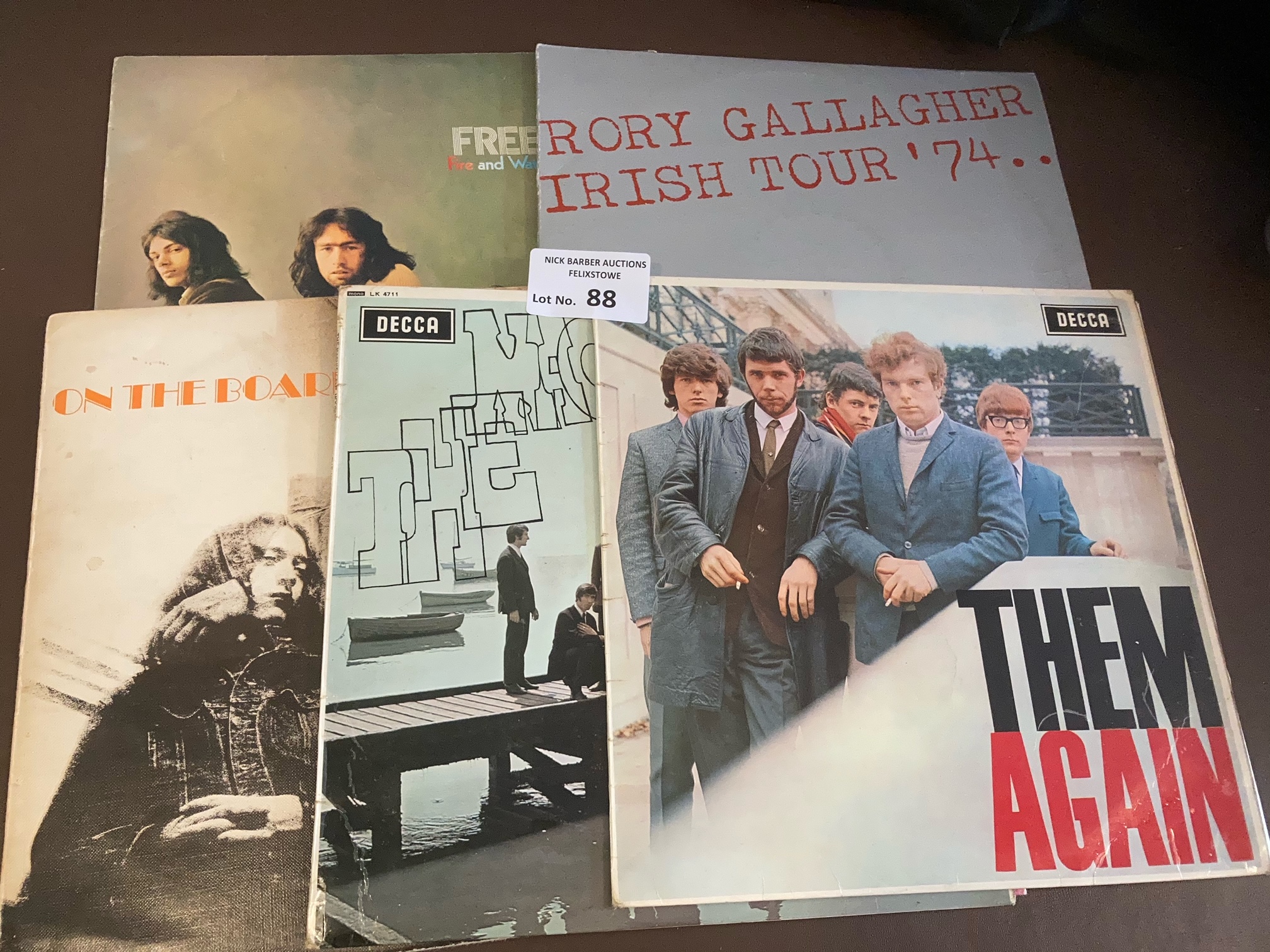 Records : Cracking collection of 5 1st press Rock