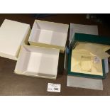 Collectables : Watches - Rolex Box with inner box
