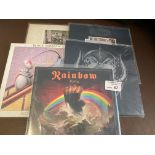 Records : 5 great condition Classic Rock LP's inc