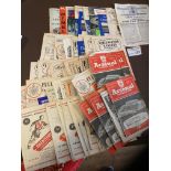 Football : Collection of programmes mostly 1950's/