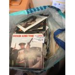 Records : Large bag of 250 mixed singles, good nam