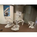 Collectables : Swarovski Crystal inc The Whale SCS