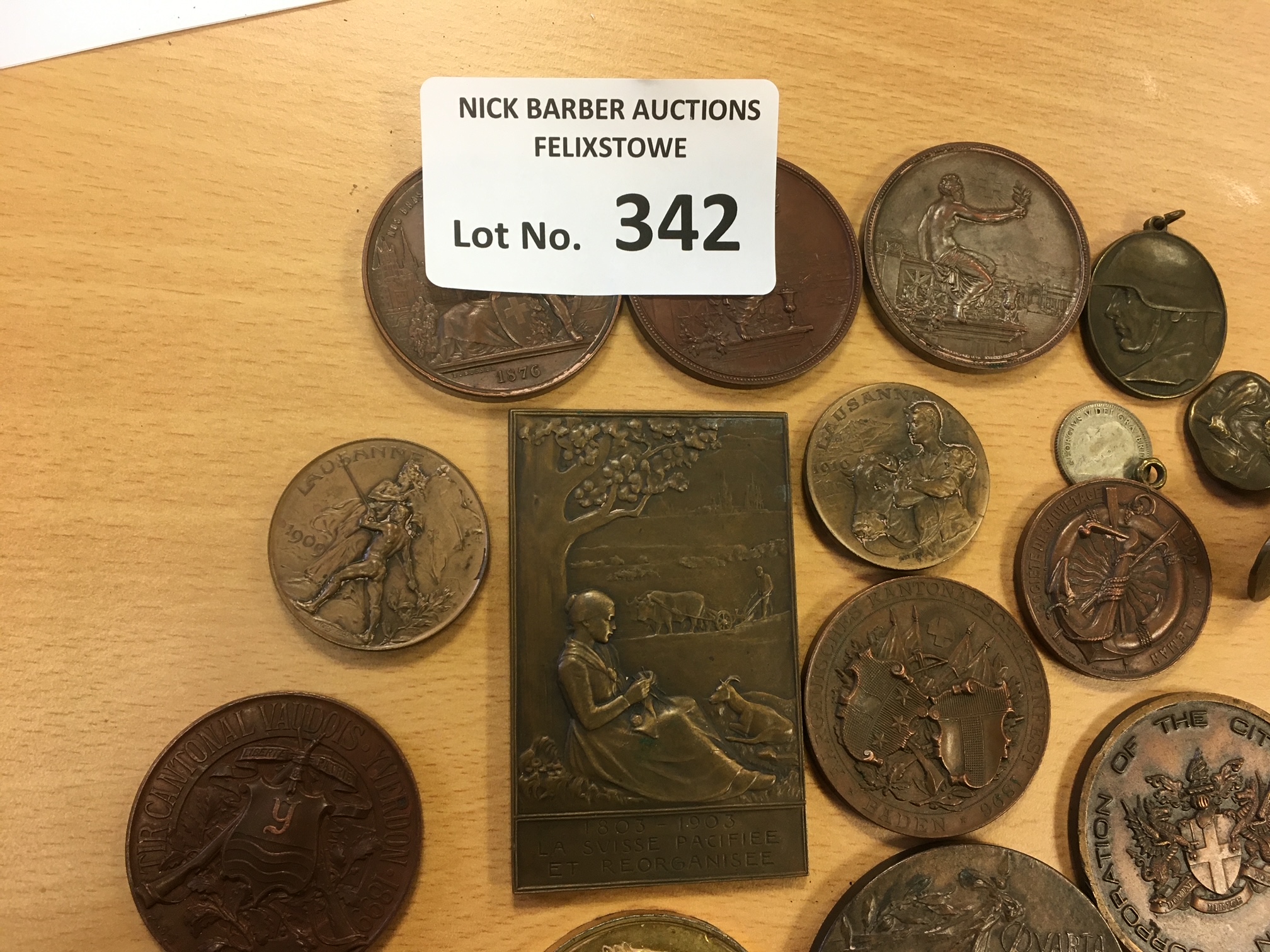 Coins : Very interesting lot of mostly Swiss/Switz - Image 3 of 5