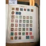 Stamps : Fine old world collection in two 'the fav