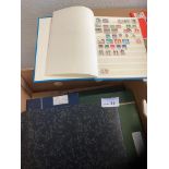 Stamps : EAST GERMANY box of mint/used in albums &