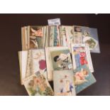 Postcards : Vintage cards, greetings etc