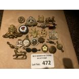 Collectables : A small collection of badges inc 67