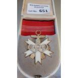 Militaria : German Olympic Order, breast badge, ma