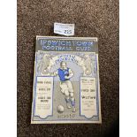 Football : Ipswich Town v Watford 25/03/1939 Third