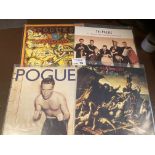 Records : POGUES - 4 superlative UK first pressing