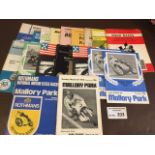 Motor Cycling : Collection of 1960's/70's programm