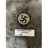 Militaria : German WWII - German Cross in silver