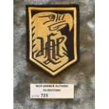 Militaria : German SS Vest Eagle cloth badge