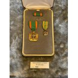 Militaria : Boxed American meda