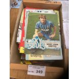 Football : West Ham away programmes in box 1970's-