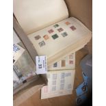 Stamps : Small box of British Commonwealth in albu